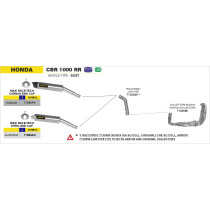 Collecteurs racing ARROW - non homologué - HONDA CBR 1000 RR 2004-2007