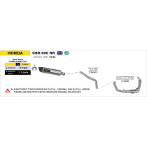 Collecteurs racing ARROW - non homologué - HONDA CBR 600 RR 2009-2012