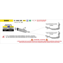 Collecteurs racing ARROW en inox - non homologué - BMW S 1000 XR 2020-2026