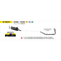 Collecteur racing ARROW non homologué - CF MOTO 450NK / 450SR 2023-2024