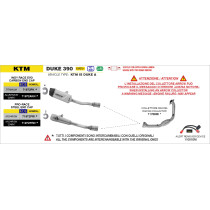 Collecteur racing ARROW - non homologué - KTM DUKE 390 2024-2026