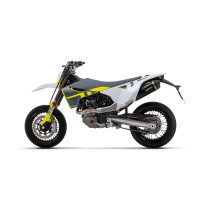 Collecteur racing ARROW en inox avec power bomb - non homologué - HUSQVARNA 2
