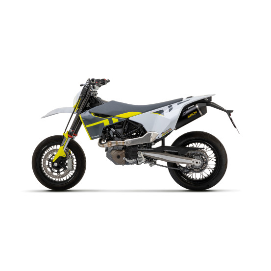 Collecteur racing ARROW en inox avec power bomb - non homologué - HUSQVARNA