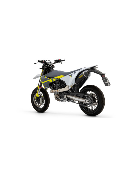 Collecteur racing ARROW en inox avec power bomb - non homologué - HUSQVARNA
