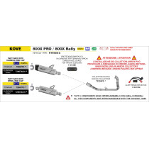 Collecteurs racing ARROW - non homologué - KOVE 800X PRO 2024 - 800X PRO / 800X RALLY 2025-2026