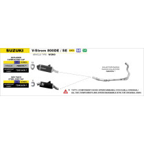 Collecteurs racing ARROW - non homologué - SUZUKI V-STROM 800DE / SE 2023-2026