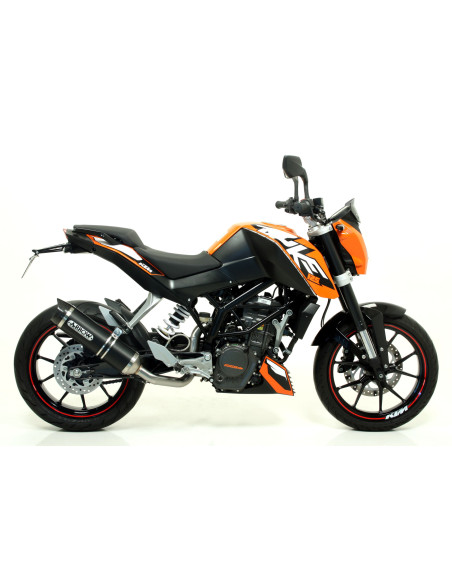 Raccord racing décatalysé ARROW pour collecteur origine - KTM DUKE 125 2011-2016 - DUKE 200 2011-2014