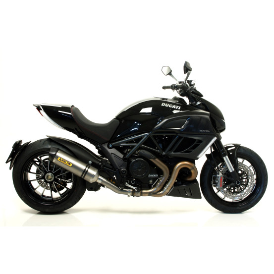 Raccord décatalysé ARROW pour collecteur d'origine - DUCATI DIAVEL 2011-2016 - MONSTER 1200 2014-2015 - MONSTER 821 2014-2017