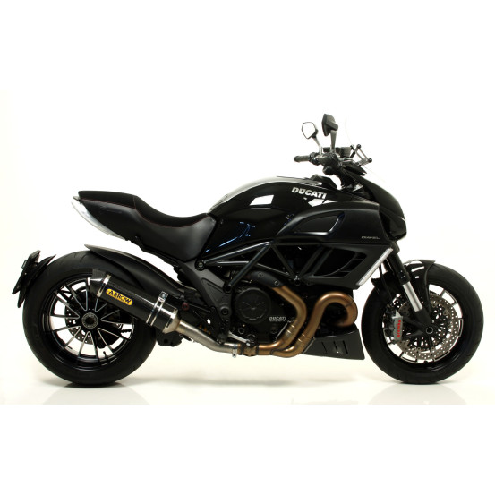 Raccord décatalysé ARROW pour collecteur d'origine - DUCATI DIAVEL 2011-2016 - MONSTER 1200 2014-2015 - MONSTER 821 2014-2017