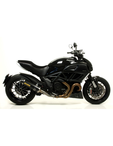 Raccord décatalysé ARROW pour collecteur d'origine - DUCATI DIAVEL 2011-2016 - MONSTER 1200 2014-2015 - MONSTER 821 2014-2017