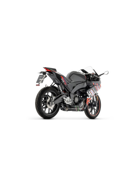 Ligne complète avec silencieux Thunder ARROW - aluminium dark - non homologué - APRILIA RS 125 2025-2026