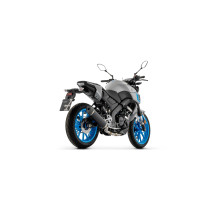 Ligne complète avec silencieux Icon ARROW - titane - embout carbone - non homologué - YAMAHA YZF-R 125 - MT 125 2025-2026 2