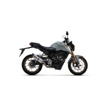 Ligne complète avec silencieux Thunder ARROW - aluminium - embout carbone - homologué - HONDA CB 125 R 2021-2024