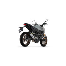 Ligne complète avec silencieux Thunder ARROW - aluminium - embout carbone - homologué - HONDA CB 125 R 2021-2024 2