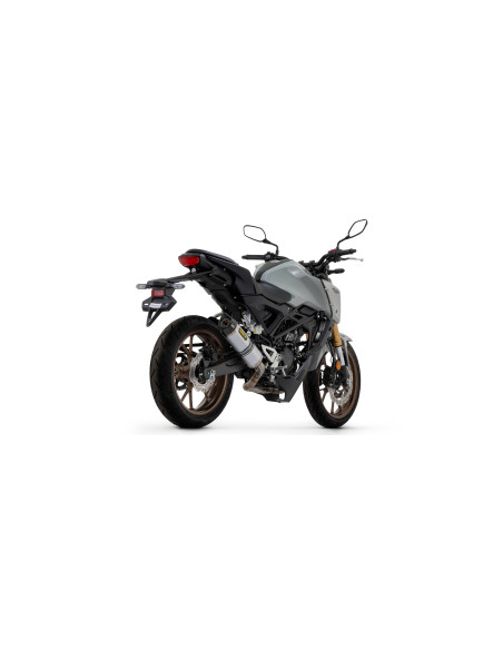 Ligne complète avec silencieux Thunder ARROW - aluminium - embout carbone - homologué - HONDA CB 125 R 2021-2024