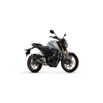 Ligne complète avec silencieux X-Kone ARROW - inox dark - embout carbone - homologué - HONDA CB 125 R 2021-2024 2