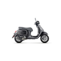 Ligne complète racing avec silencieux Urban ARROW - aluminium dark - embout inox - non homologué - PIAGGIO