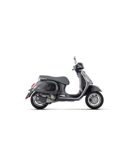 Ligne complète racing avec silencieux Urban ARROW - aluminium dark - embout inox - non homologué - PIAGGIO
