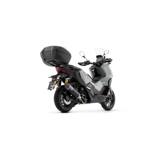 Ligne complète racing avec silencieux Urban ARROW - aluminium dark - embout carbone - non homologué - HONDA