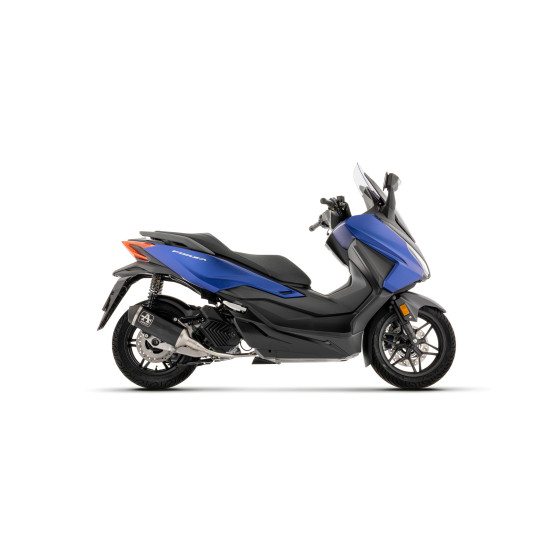 Ligne complète racing silencieux Urban ARROW - aluminium dark - embout inox dark - non homologué - HONDA FORZA 125 2025-2026