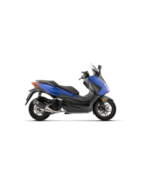 Ligne complète racing silencieux Urban ARROW - aluminium dark - embout inox dark - non homologué - HONDA FORZA 125 2025-2026
