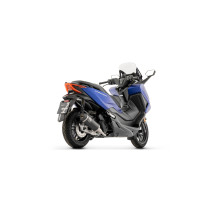 Ligne complète racing silencieux Urban ARROW - aluminium dark - embout inox dark - non homologué - HONDA FORZA 125 2025-2026 2