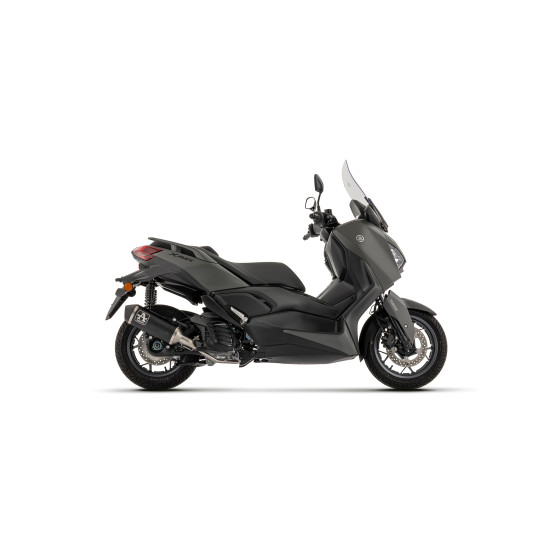 Ligne complète racing avec silencieux Urban ARROW - aluminium dark - embout inox dark - non homologué - YAMAHA