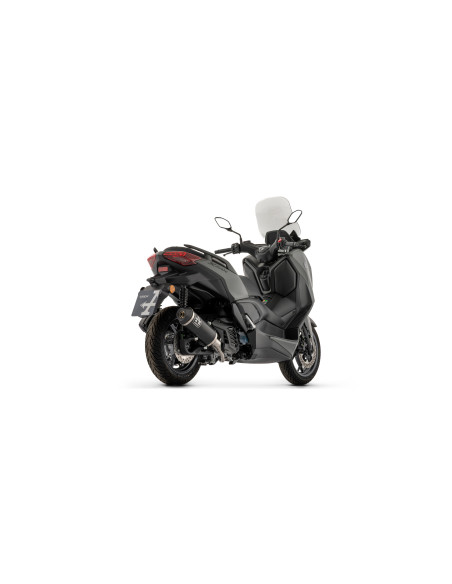 Ligne complète racing avec silencieux Urban ARROW - aluminium dark - embout inox dark - non homologué - YAMAHA