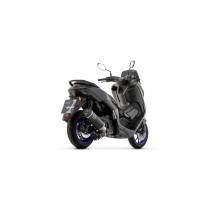 Ligne complète racing avec silencieux Urban ARROW - aluminium dark - embout inox dark - non homologué - YAMAHA 2