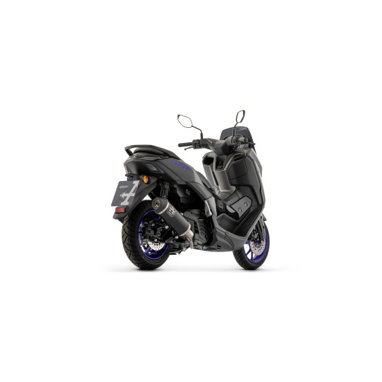 Ligne complète racing avec silencieux Urban ARROW - aluminium dark - embout inox dark - non homologué - YAMAHA