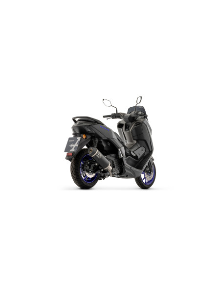 Ligne complète racing avec silencieux Urban ARROW - aluminium dark - embout inox dark - non homologué - YAMAHA