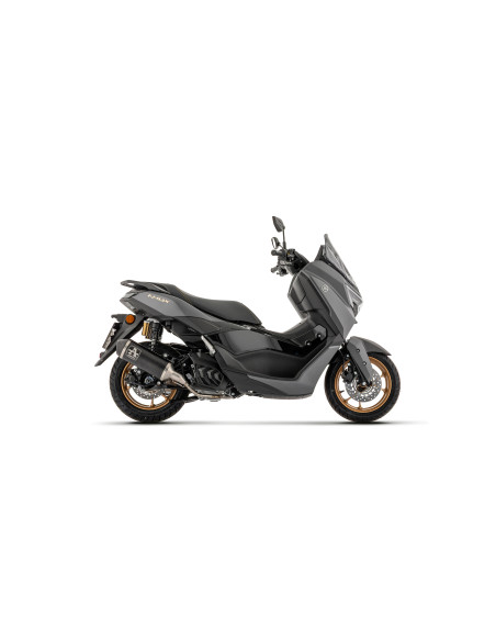 Ligne complète racing silencieux Urban ARROW - aluminium dark - embout inox dark - non homologué - YAMAHA NMAX 155 2025-2026