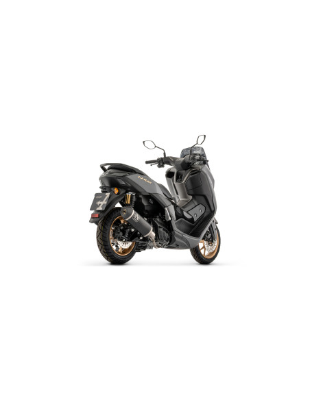 Ligne complète racing silencieux Urban ARROW - aluminium dark - embout inox dark - non homologué - YAMAHA NMAX 155 2025-2026