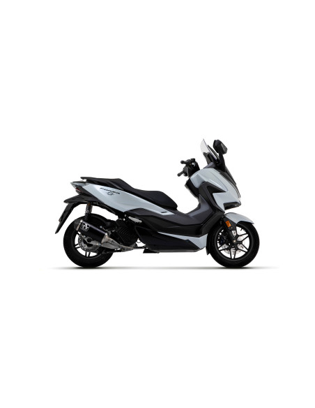 Ligne complète avec silencieux Urban ARROW - aluminium dark - embout inox dark - homologué - HONDA FORZA 125 2021-2024