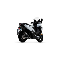 Ligne complète avec silencieux Urban ARROW - aluminium dark - embout inox dark - homologué - HONDA FORZA 125 2021-2024 2