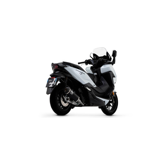 Ligne complète avec silencieux Urban ARROW - aluminium dark - embout inox dark - homologué - HONDA FORZA 125 2021-2024