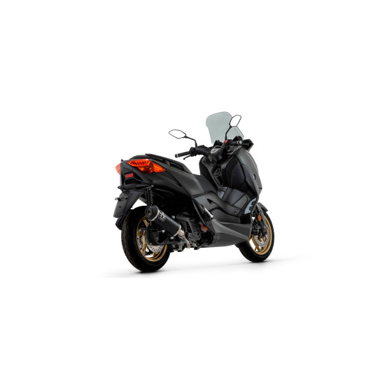 Ligne complète avec silencieux Urban ARROW - aluminium dark - embout inox dark - homologué - YAMAHA XMAX 125 2021-2024