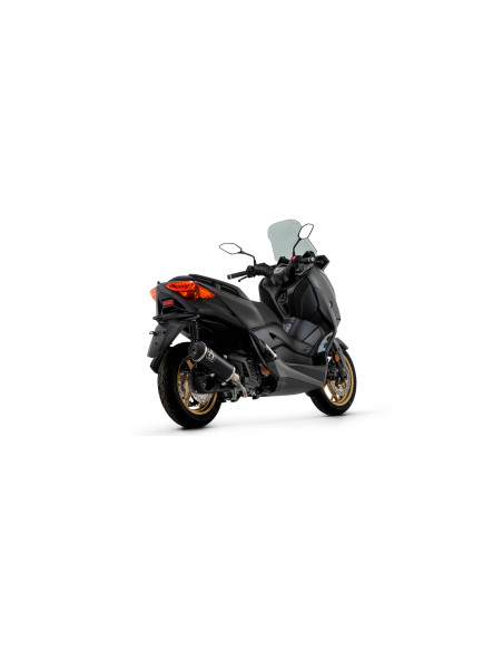Ligne complète avec silencieux Urban ARROW - aluminium dark - embout inox dark - homologué - YAMAHA XMAX 125 2021-2024