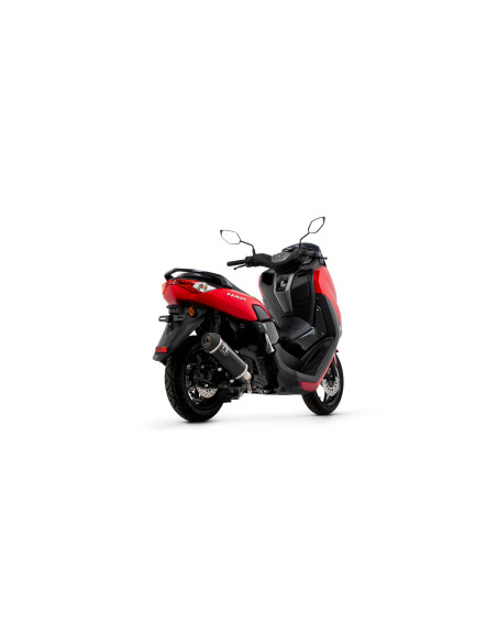 Ligne complète avec silencieux Urban ARROW - aluminium dark - embout inox dark - homologué - YAMAHA NMAX 125 2021-2024