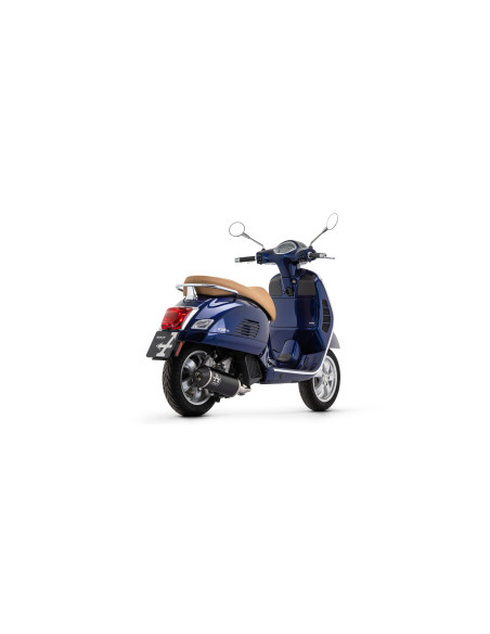 Ligne complète avec silencieux Urban ARROW - aluminium dark - embout inox dark - homologué - PIAGGIO VESPA GTS 125IE 2021-2023