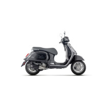 Ligne complète avec silencieux Urban ARROW - aluminium dark - embout carbone - homologué - PIAGGIO