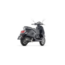Ligne complète avec silencieux Urban ARROW - aluminium dark - embout inox - homologué - PIAGGIO 2