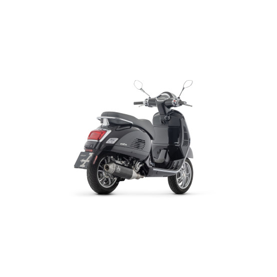 Ligne complète avec silencieux Urban ARROW - aluminium dark - embout inox - homologué - PIAGGIO