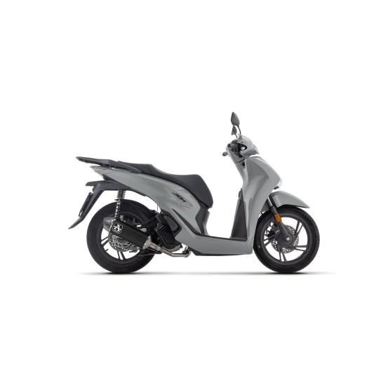 Ligne complète avec silencieux Urban ARROW - aluminium dark - embout inox - homologué - HONDA SH 150 - SH 125 2024-2026