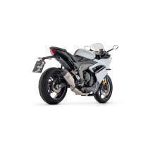 Ligne complète racing avec silencieux Veloce ARROW - titane - embout carbone - non homologué - TRIUMPH DAYTONA 660 2024-2026 2