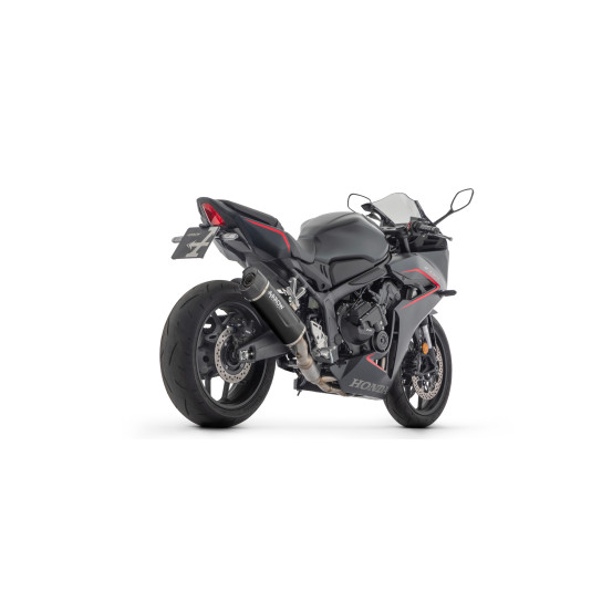 Ligne complète racing avec silencieux Indy Race EVO ARROW - aluminium dark - embout carbone - non homologué - HONDA