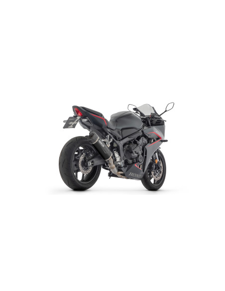 Ligne complète racing avec silencieux Indy Race EVO ARROW - aluminium dark - embout carbone - non homologué - HONDA