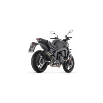 Ligne complète racing avec silencieux Indy Race EVO ARROW - aluminium dark - embout carbone - non homologué - YAMAHA 2