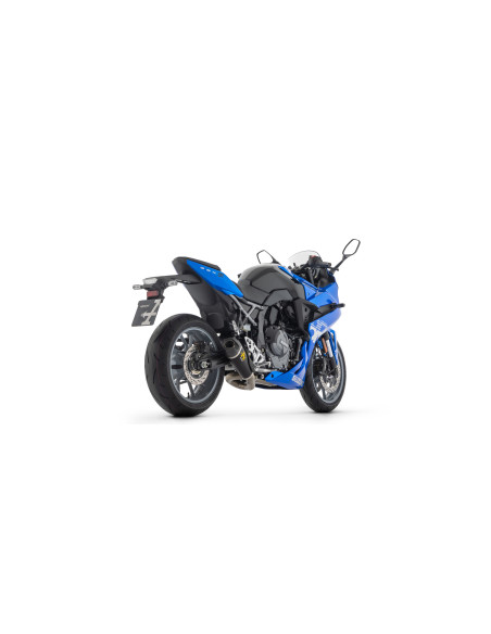 Ligne complète racing Works nichrom dark ARROW - inox dark - embout carbone - non homologué - SUZUKI