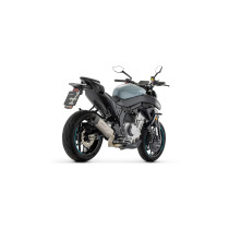 Ligne complète racing avec silencieux Indy Race EVO ARROW - aluminium dark - embout carbone - non homologué - CF MOTO 2
